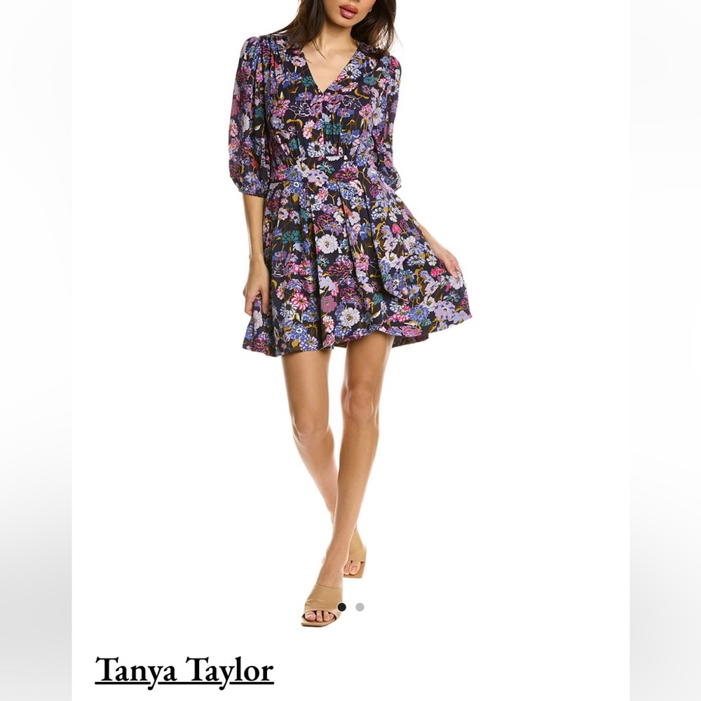 Tanya Taylor Floral Dress